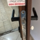 דלת אחרי החלפת מנגנון שנתקע